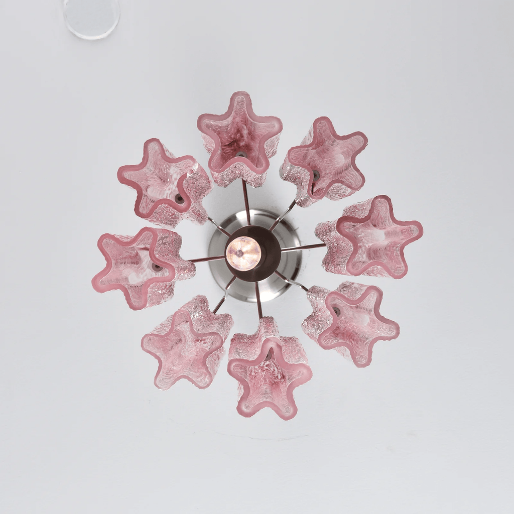 Mini Glass Chandelier — Chandelier | Maison Monashee — view 12