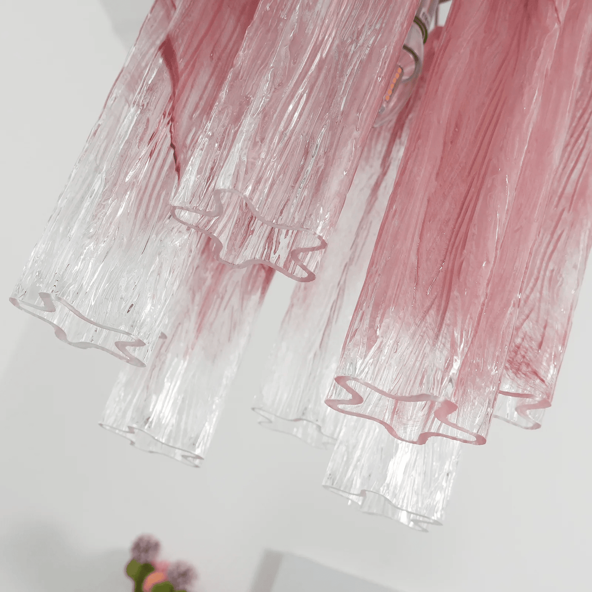 Mini Glass Chandelier — Chandelier | Maison Monashee — view 13