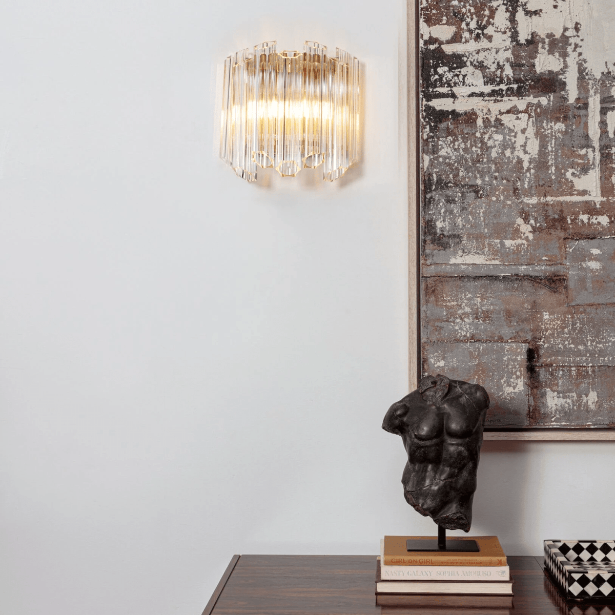 Glass Tube Sconce — Wall Sconce | Maison Monashee — view 16