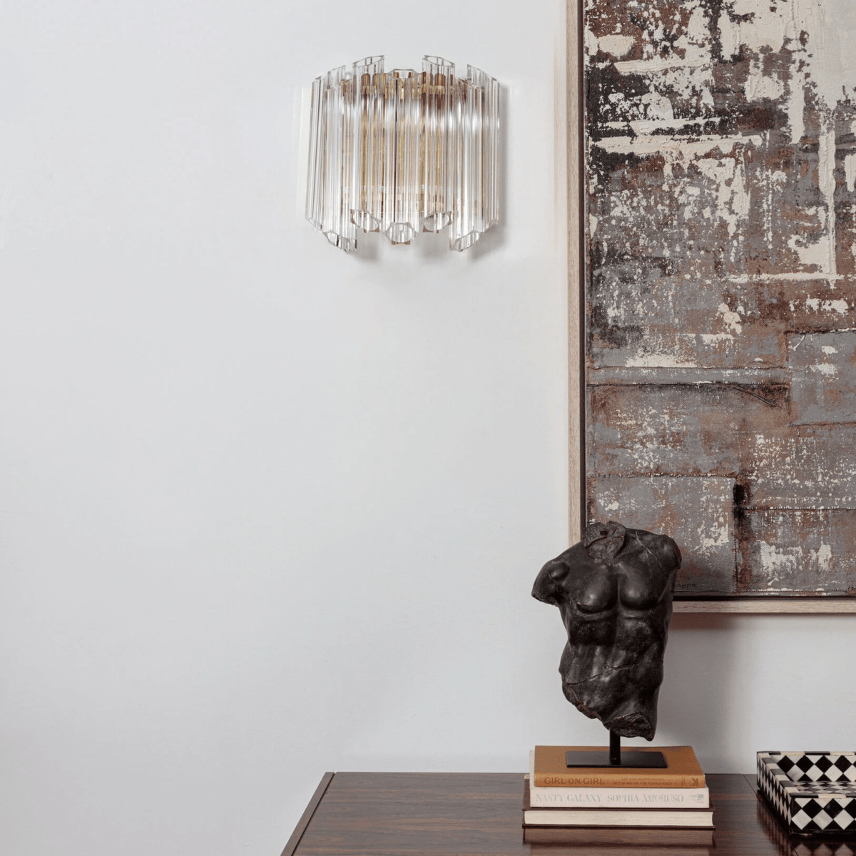 Glass Tube Sconce — Wall Sconce | Maison Monashee — view 17
