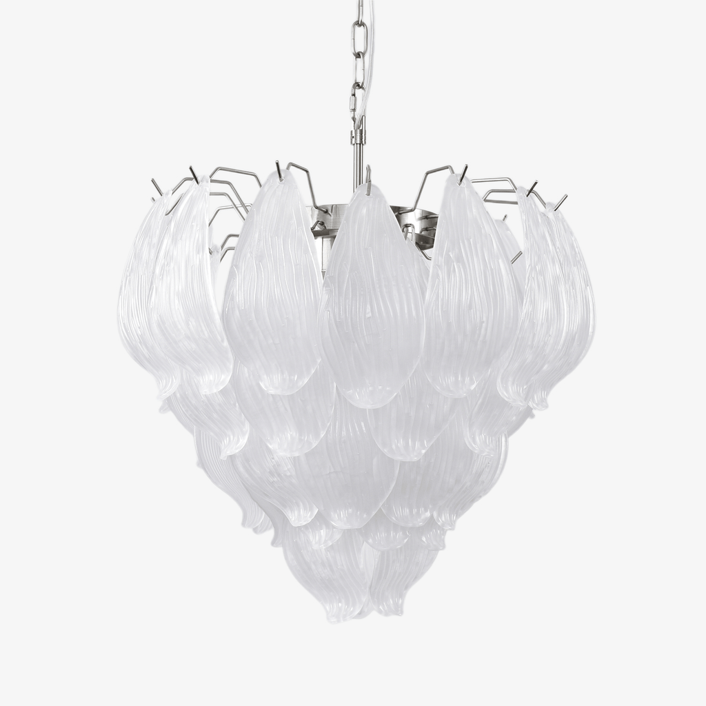 Blown Glass Flower Chandelier — Chandelier | Maison Monashee