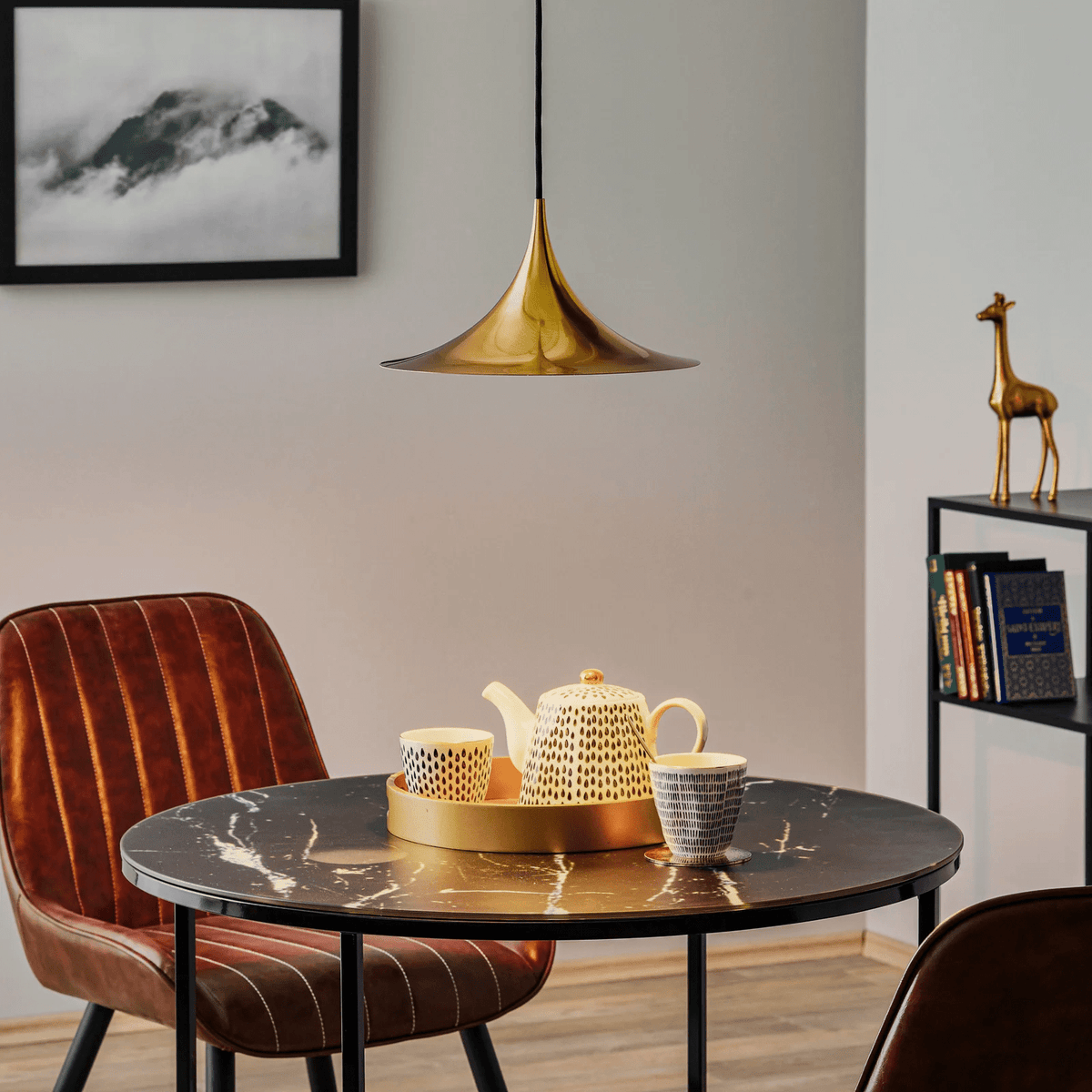 Black Pendant Light — Pendant Light | Maison Monashee — view 10