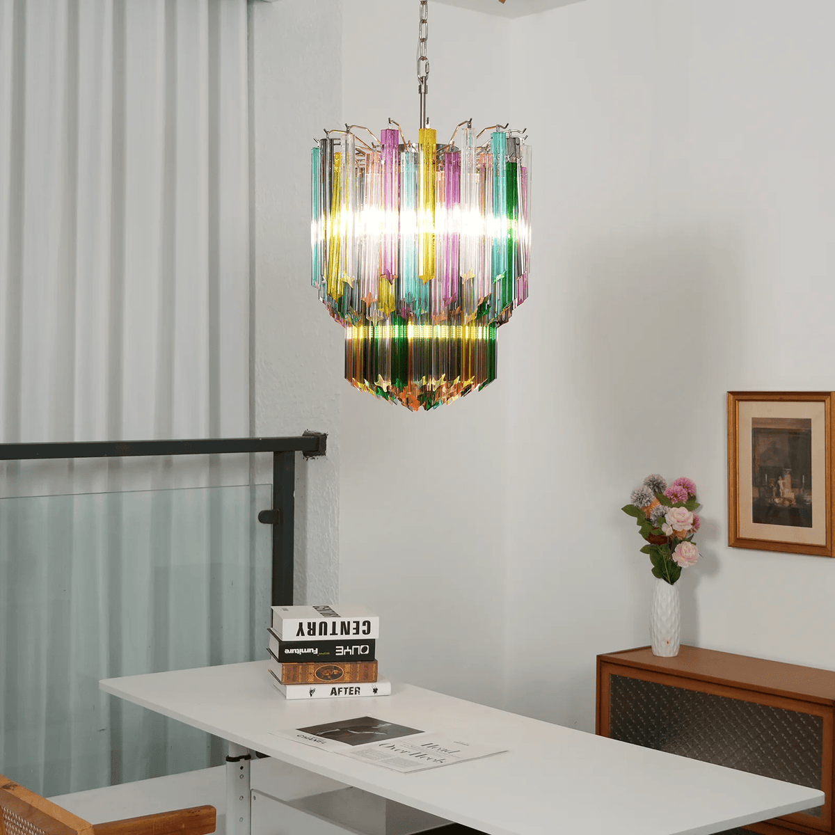 Glass Chandelier — Chandelier | Maison Monashee — view 5
