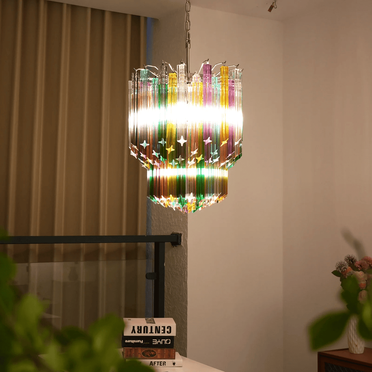 Glass Chandelier — Chandelier | Maison Monashee — view 24