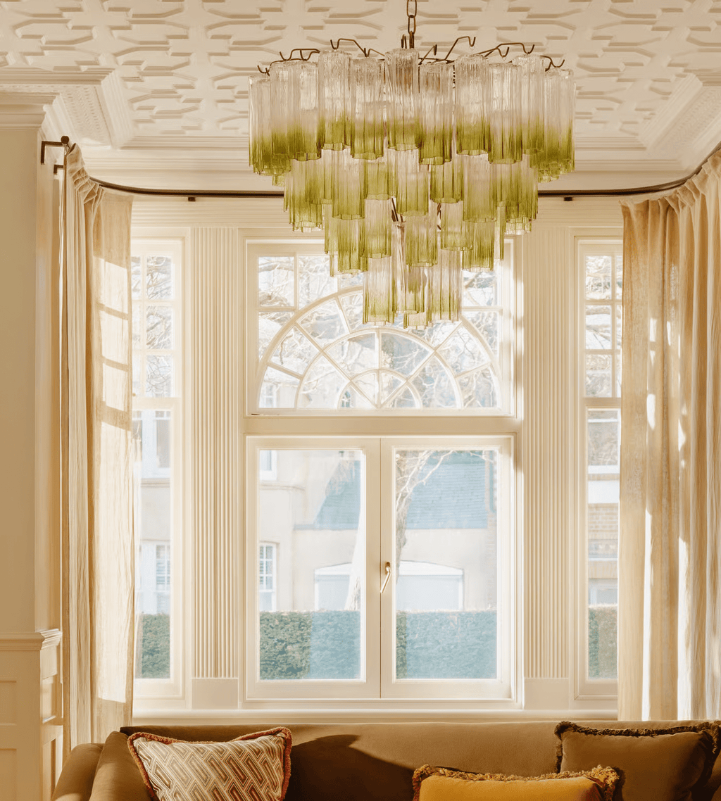 Modern Pink Chandelier — Chandelier | Maison Monashee — view 2