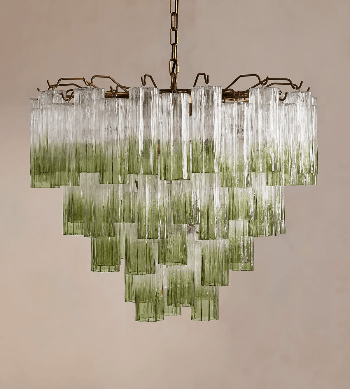 Modern Pink Chandelier — Chandelier | Maison Monashee — view 8