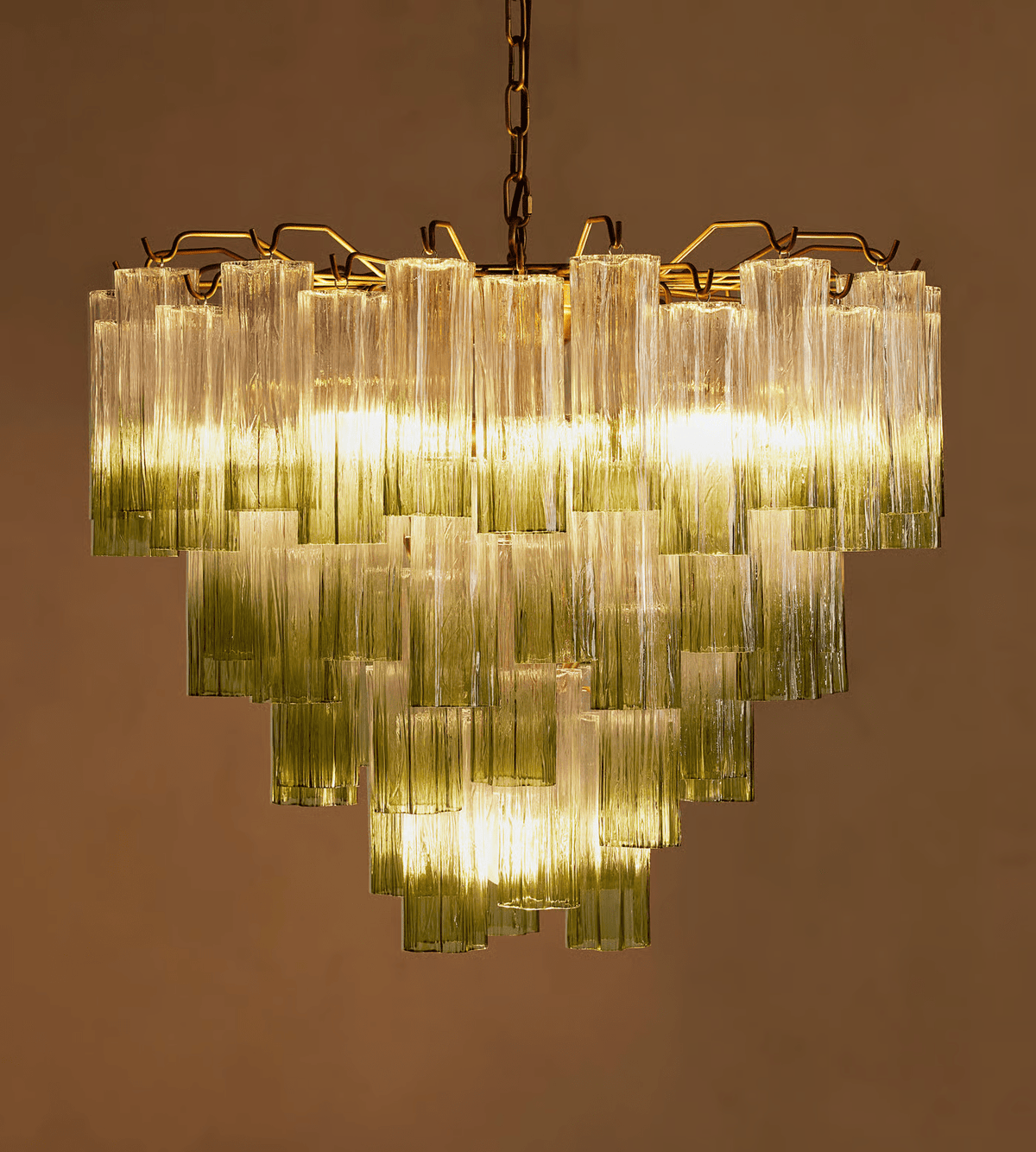 Modern Pink Chandelier — Chandelier | Maison Monashee — view 9