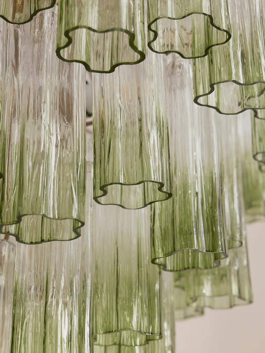 Modern Pink Chandelier — Chandelier | Maison Monashee — view 12