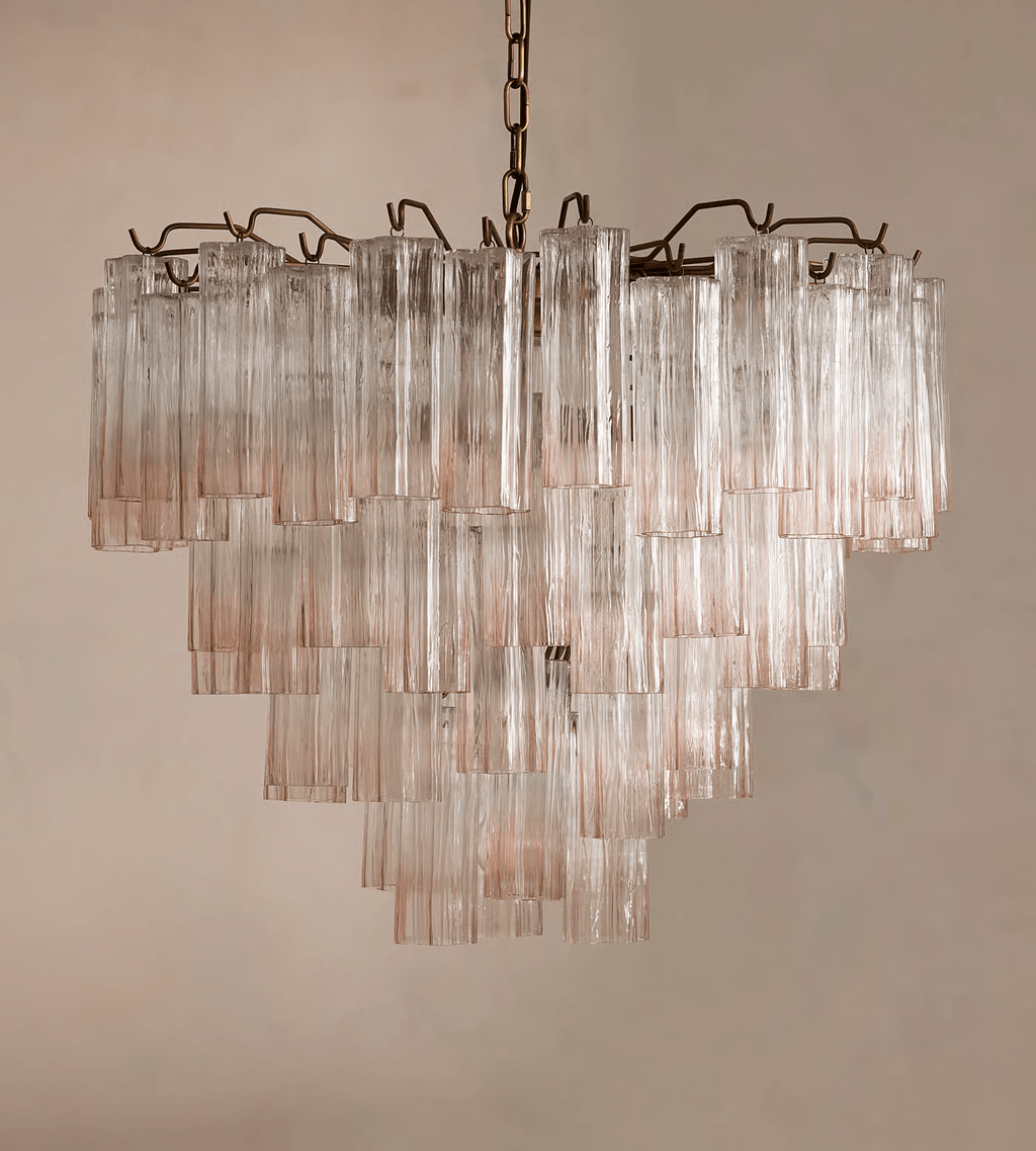 Modern Pink Chandelier — Chandelier | Maison Monashee — view 13