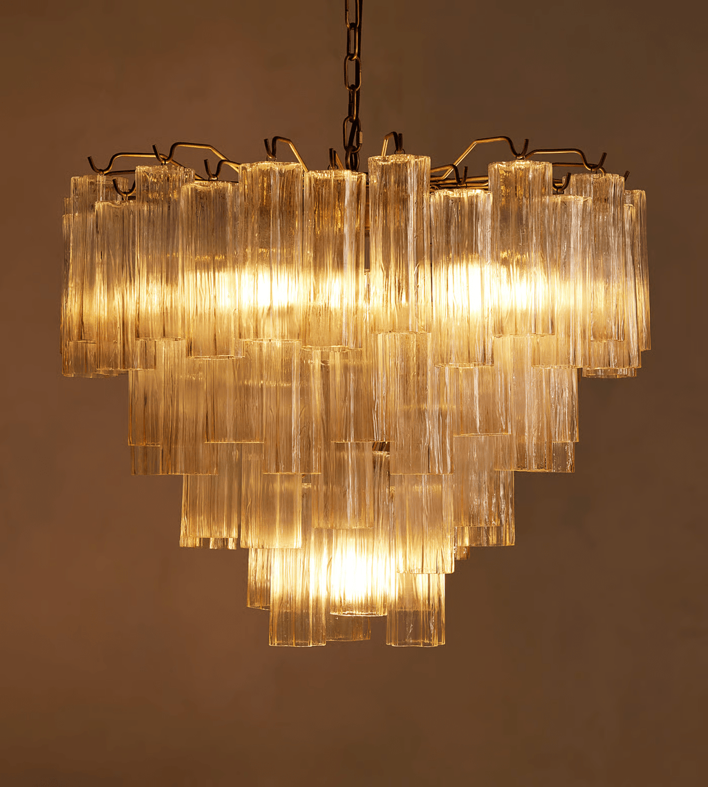 Modern Pink Chandelier — Chandelier | Maison Monashee — view 14