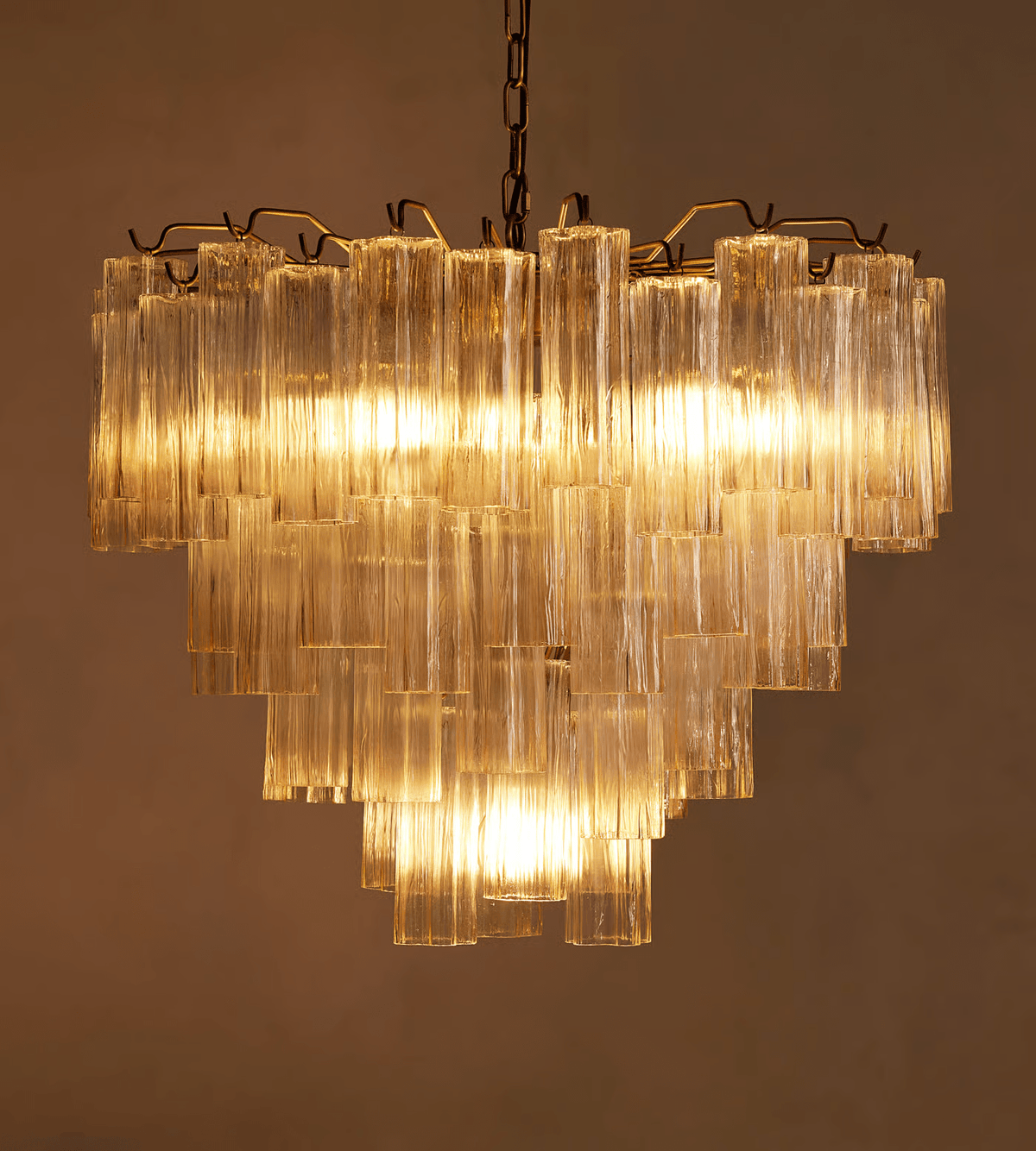 Modern Pink Chandelier — Chandelier | Maison Monashee — view 14