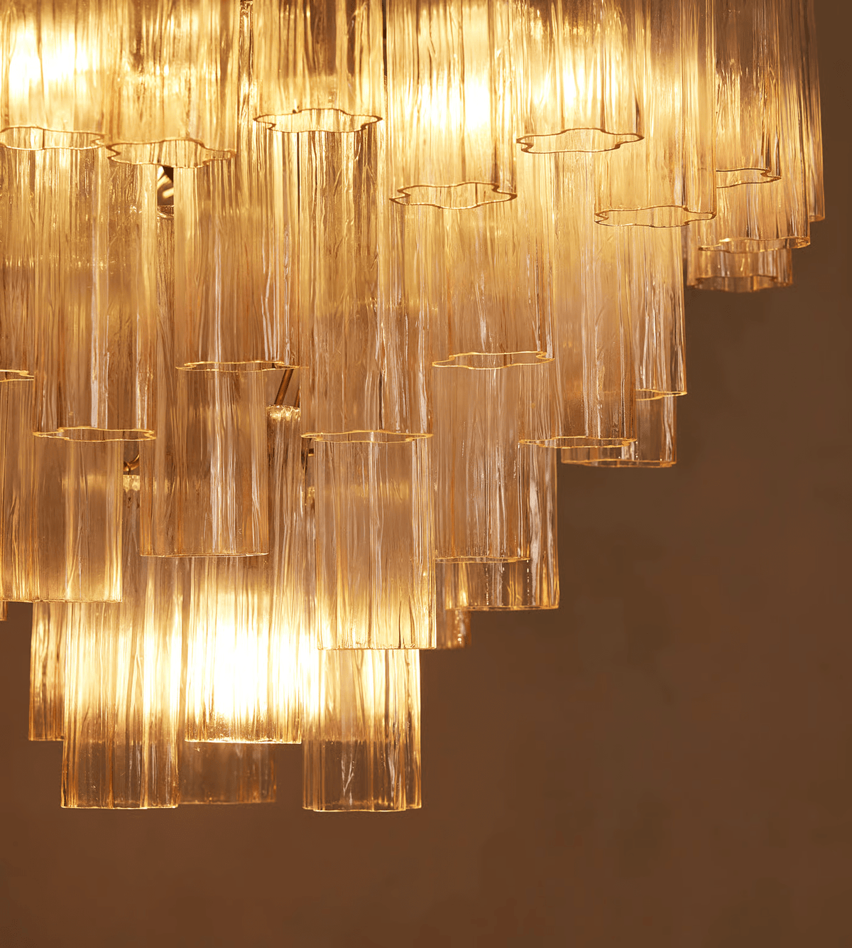 Modern Pink Chandelier — Chandelier | Maison Monashee — view 16