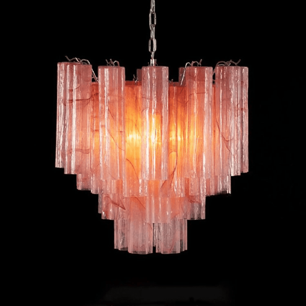 Art Deco Murano Glass Chandelier — Chandelier | Maison Monashee — view 13