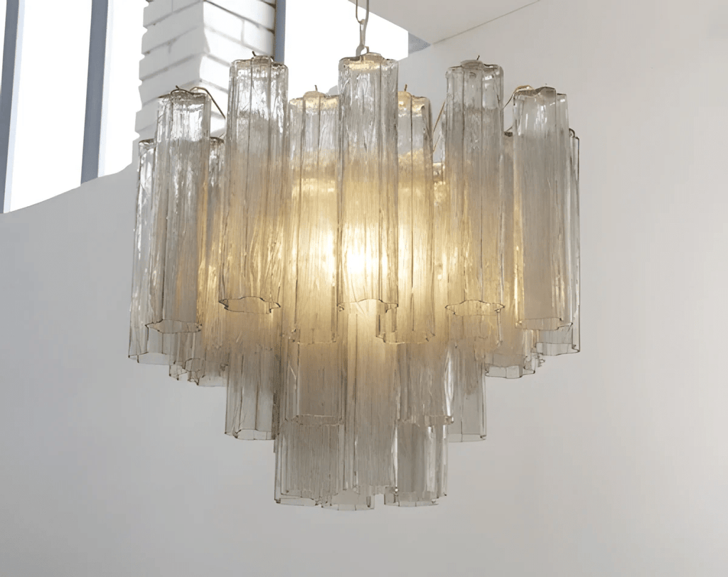 Art Deco Murano Glass Chandelier — Chandelier | Maison Monashee — view 16
