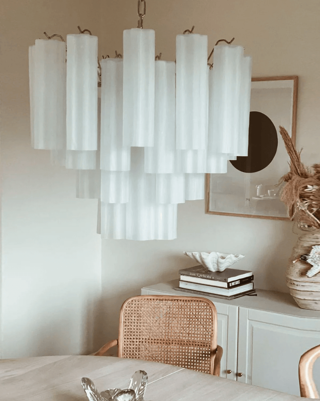 Art Deco Murano Glass Chandelier — Chandelier | Maison Monashee — view 18