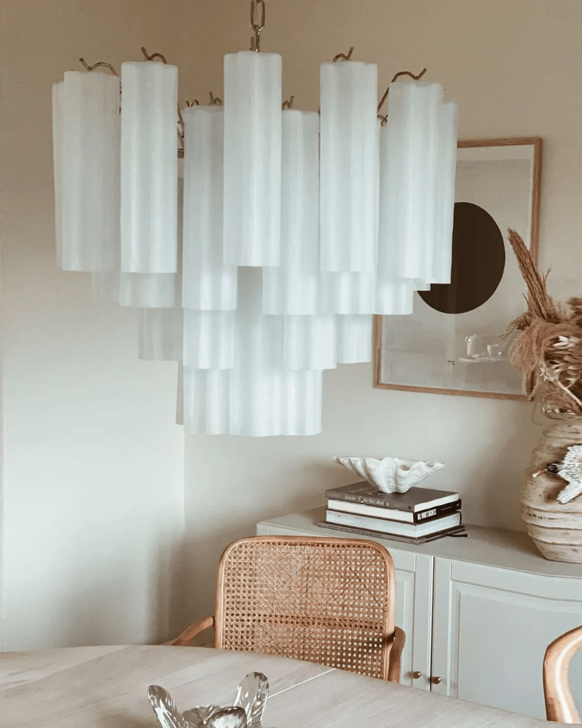 Art Deco Murano Glass Chandelier — Chandelier | Maison Monashee — view 18