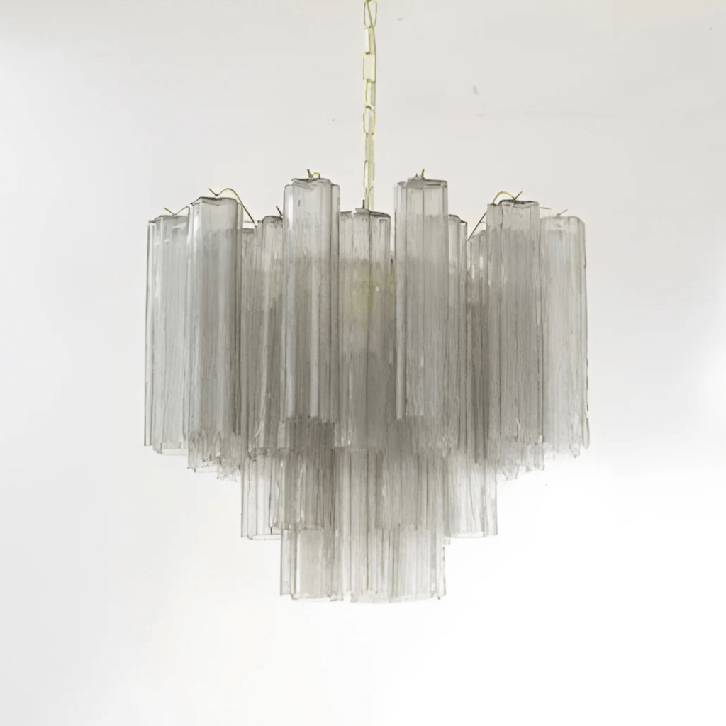 Art Deco Murano Glass Chandelier — Chandelier | Maison Monashee — view 19