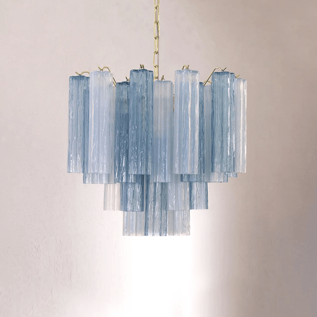 Art Deco Murano Glass Chandelier — Chandelier | Maison Monashee — view 29