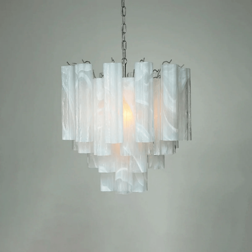 Art Deco Murano Glass Chandelier — Chandelier | Maison Monashee — view 28