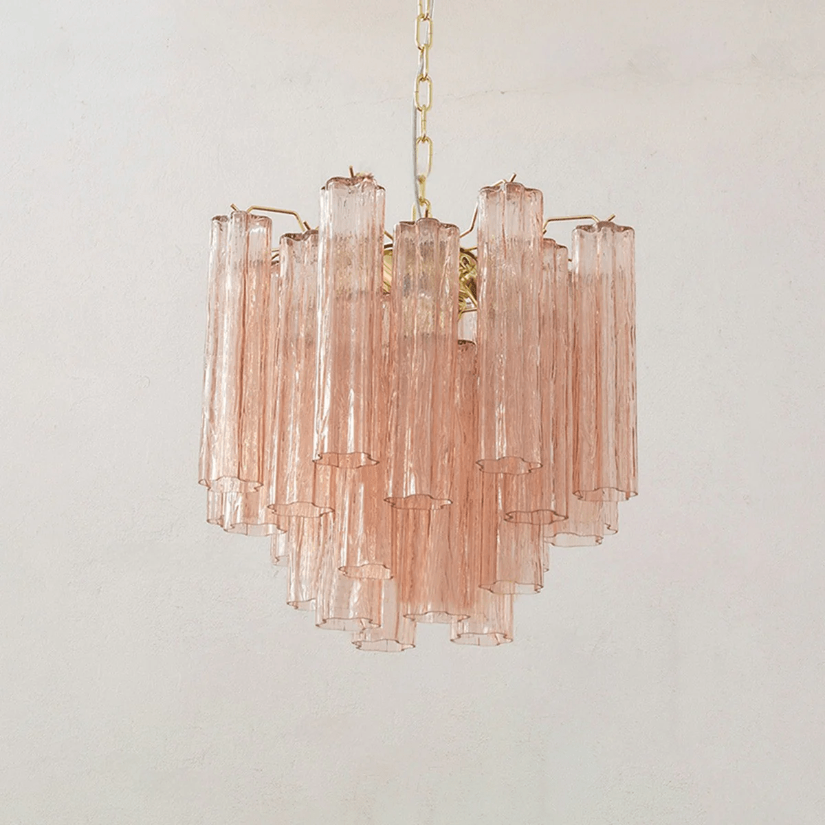 Art Deco Murano Glass Chandelier — Chandelier | Maison Monashee — view 22