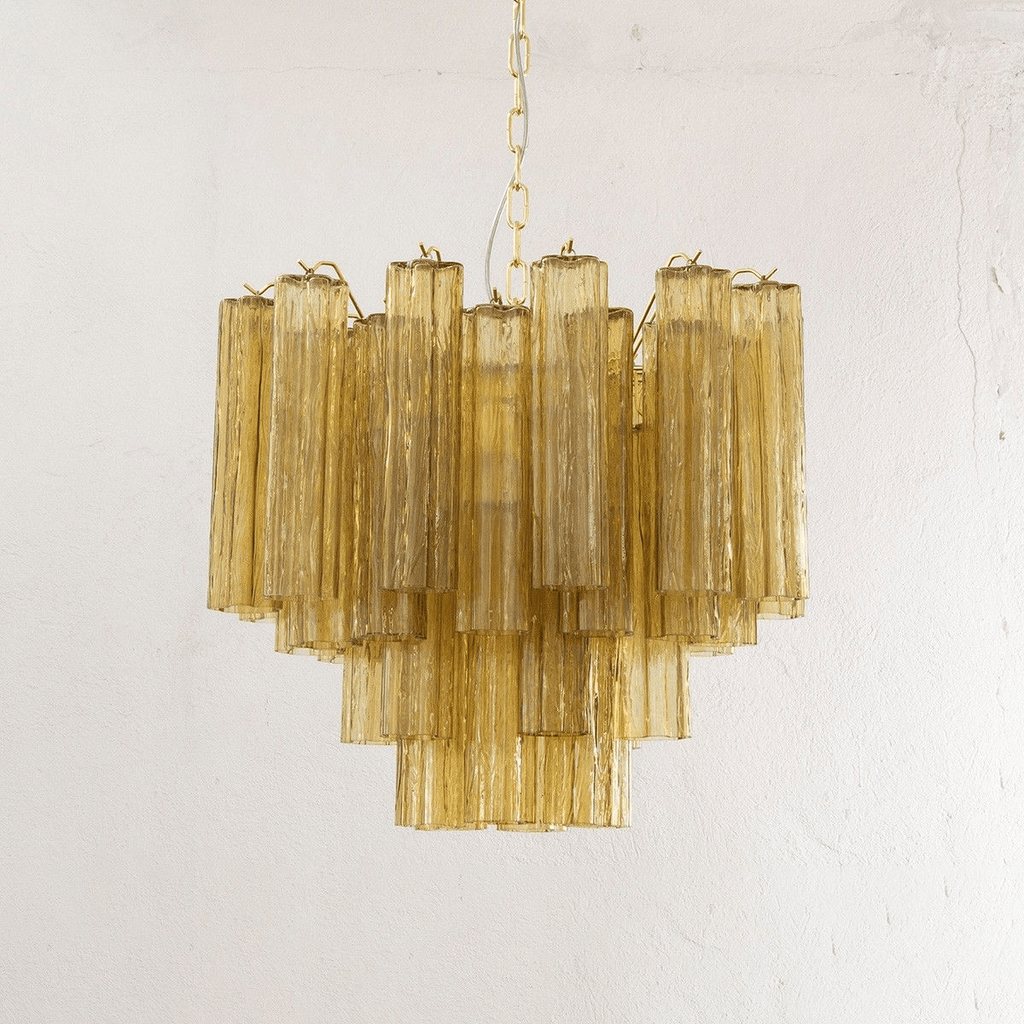 Art Deco Murano Glass Chandelier — Chandelier | Maison Monashee — view 24