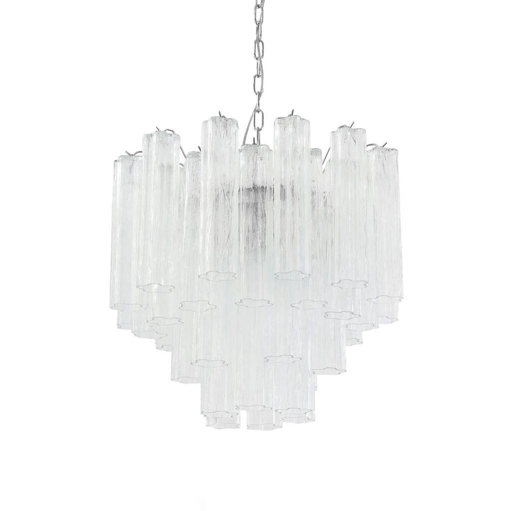 Art Deco Murano Glass Chandelier — Chandelier | Maison Monashee — view 25