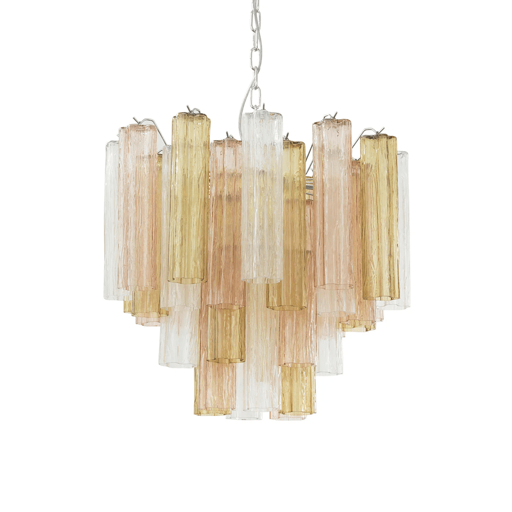 Art Deco Murano Glass Chandelier — Chandelier | Maison Monashee — view 26