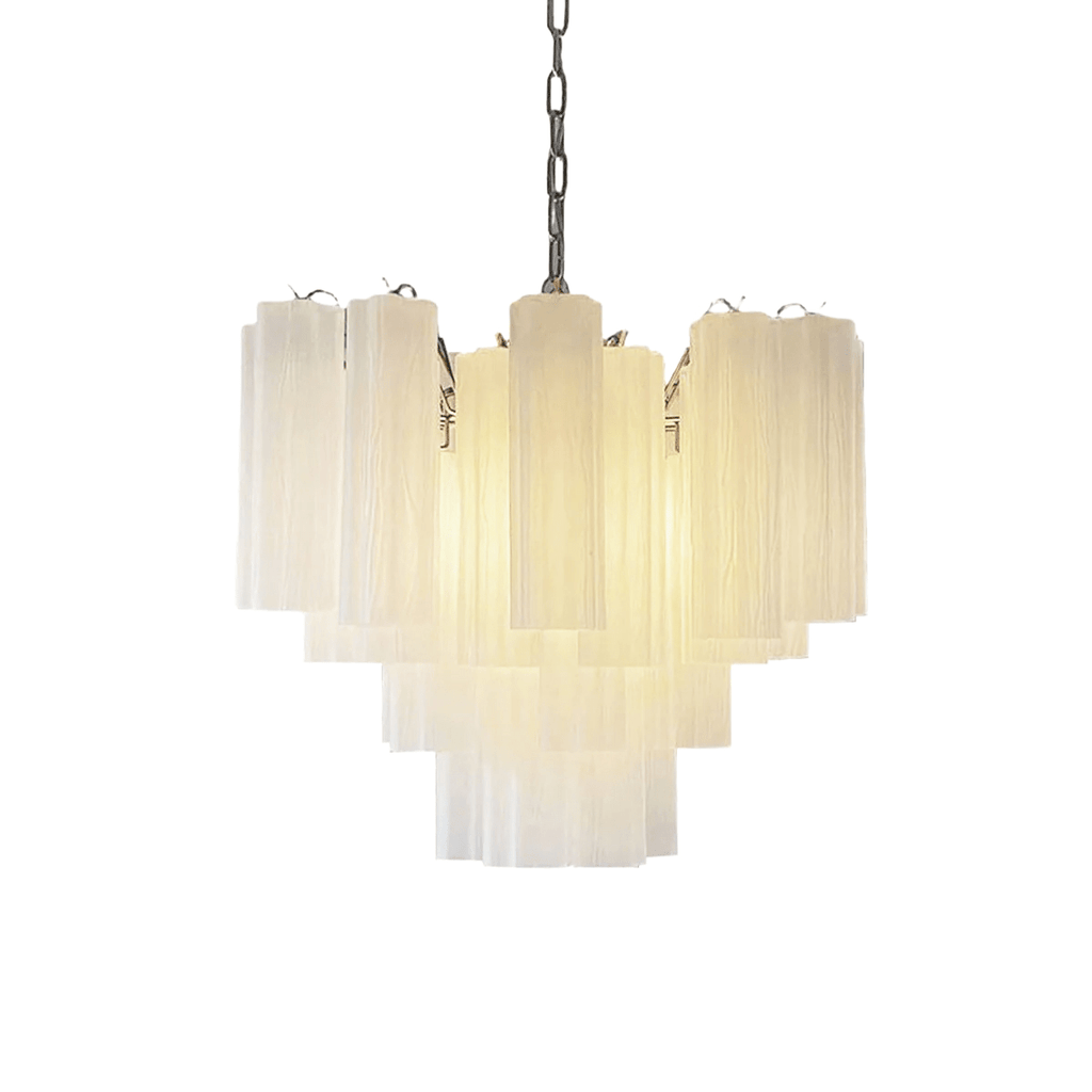 Art Deco Murano Glass Chandelier — Chandelier | Maison Monashee — view 31