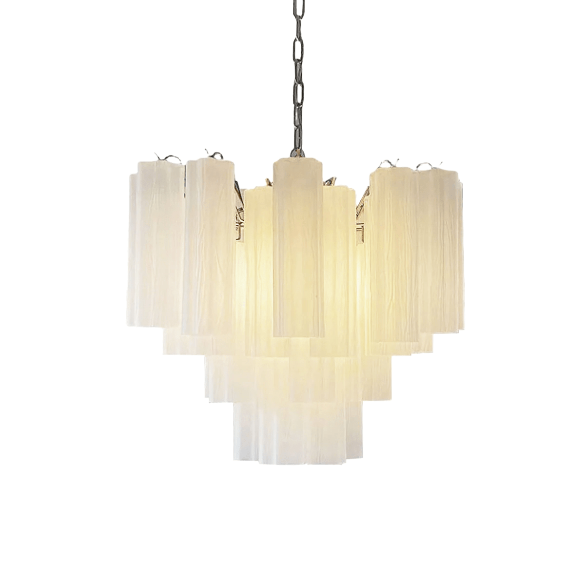 Art Deco Murano Glass Chandelier — Chandelier | Maison Monashee — view 31