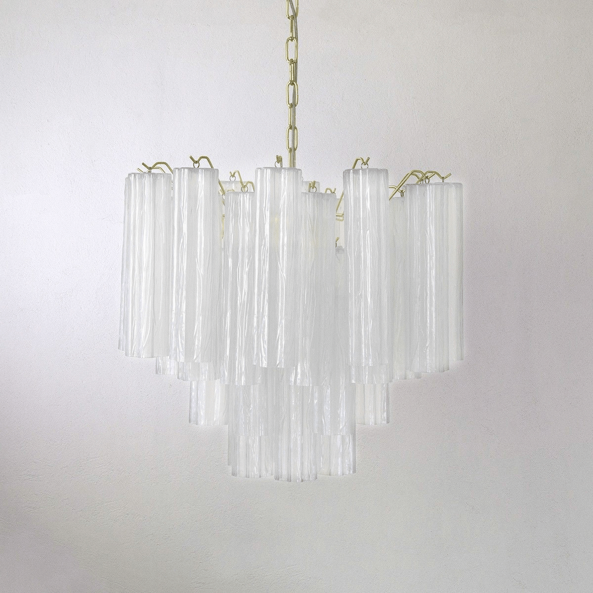 Art Deco Murano Glass Chandelier — Chandelier | Maison Monashee — view 32