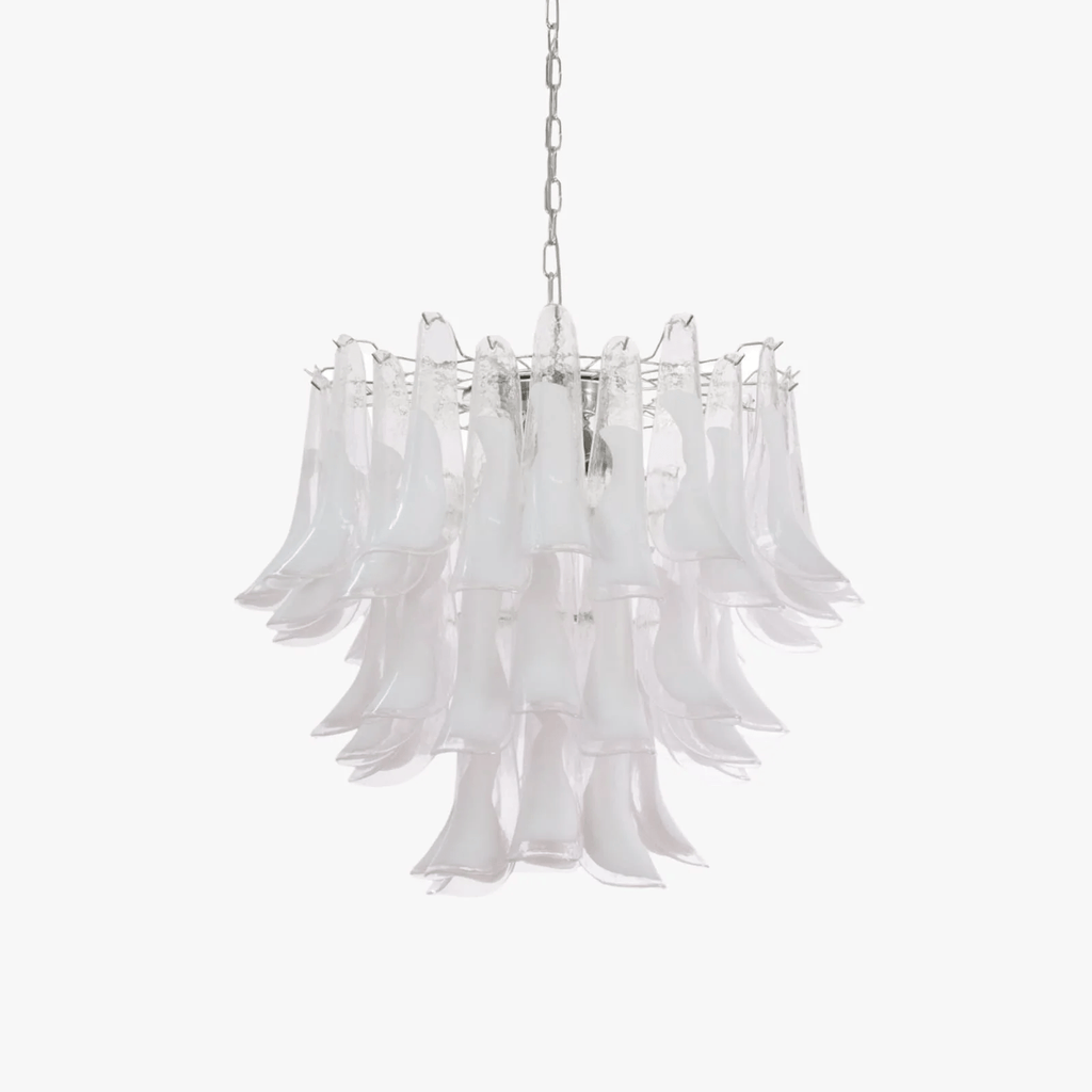 Murano Glass Tiered Chandelier — Chandelier | Maison Monashee — view 31