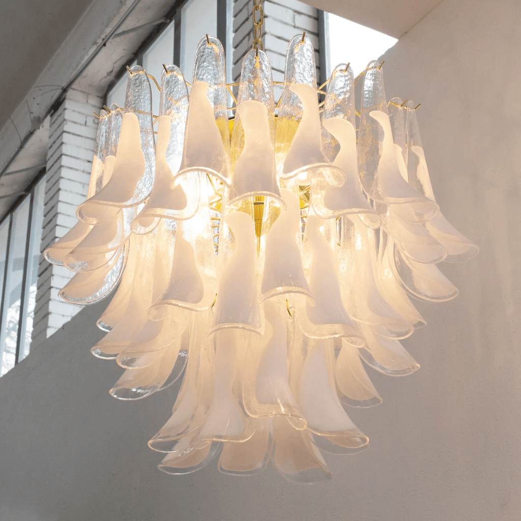 Murano Glass Tiered Chandelier — Chandelier | Maison Monashee — view 8