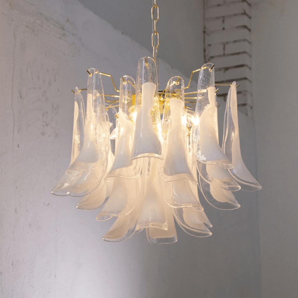 Murano Glass Tiered Chandelier — Chandelier | Maison Monashee — view 9