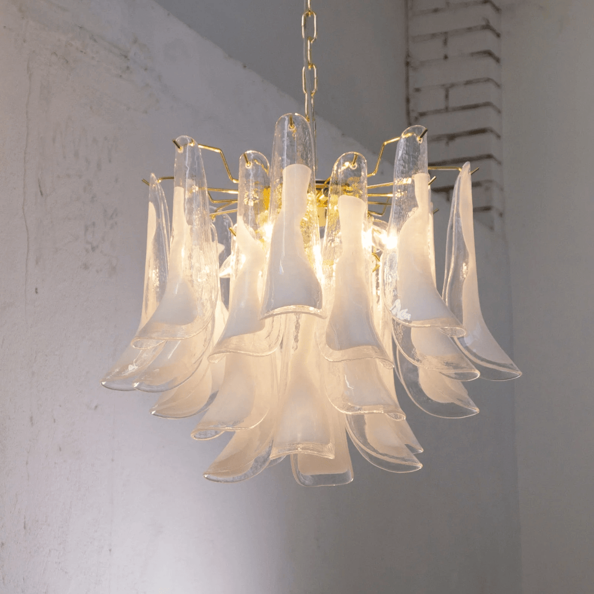 Murano Glass Tiered Chandelier — Chandelier | Maison Monashee — view 9