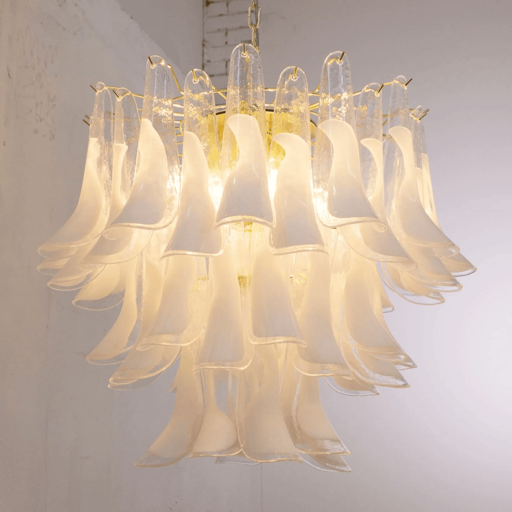 Murano Glass Tiered Chandelier — Chandelier | Maison Monashee — view 10