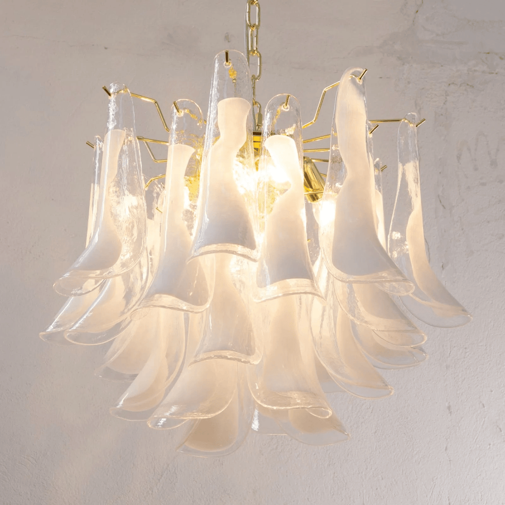Murano Glass Tiered Chandelier — Chandelier | Maison Monashee — view 11