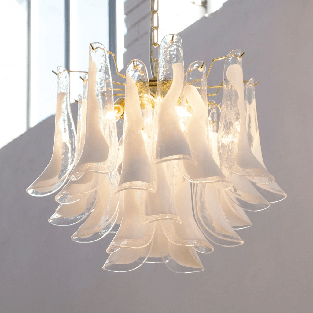 Murano Glass Tiered Chandelier — Chandelier | Maison Monashee — view 12