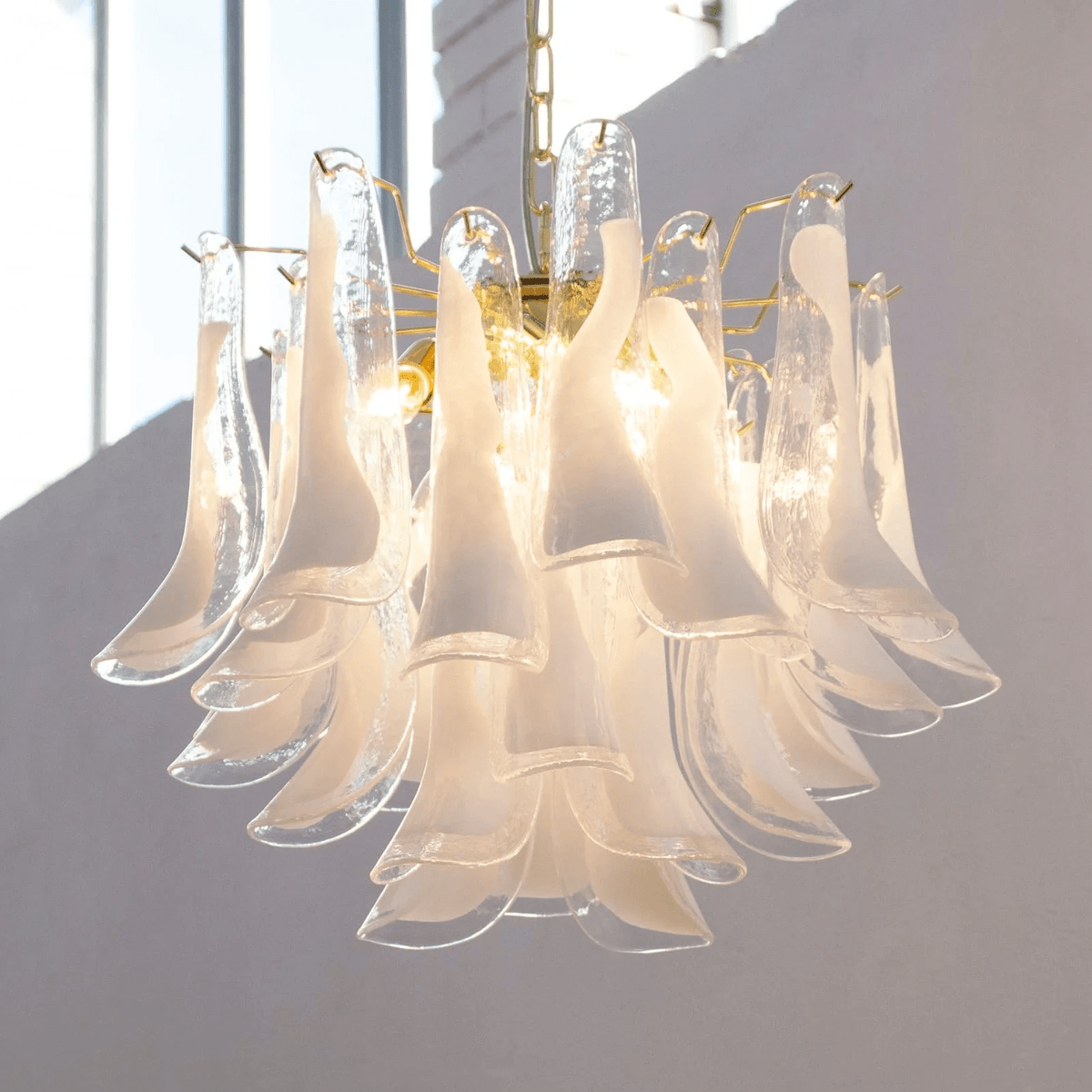 Murano Glass Tiered Chandelier — Chandelier | Maison Monashee — view 12