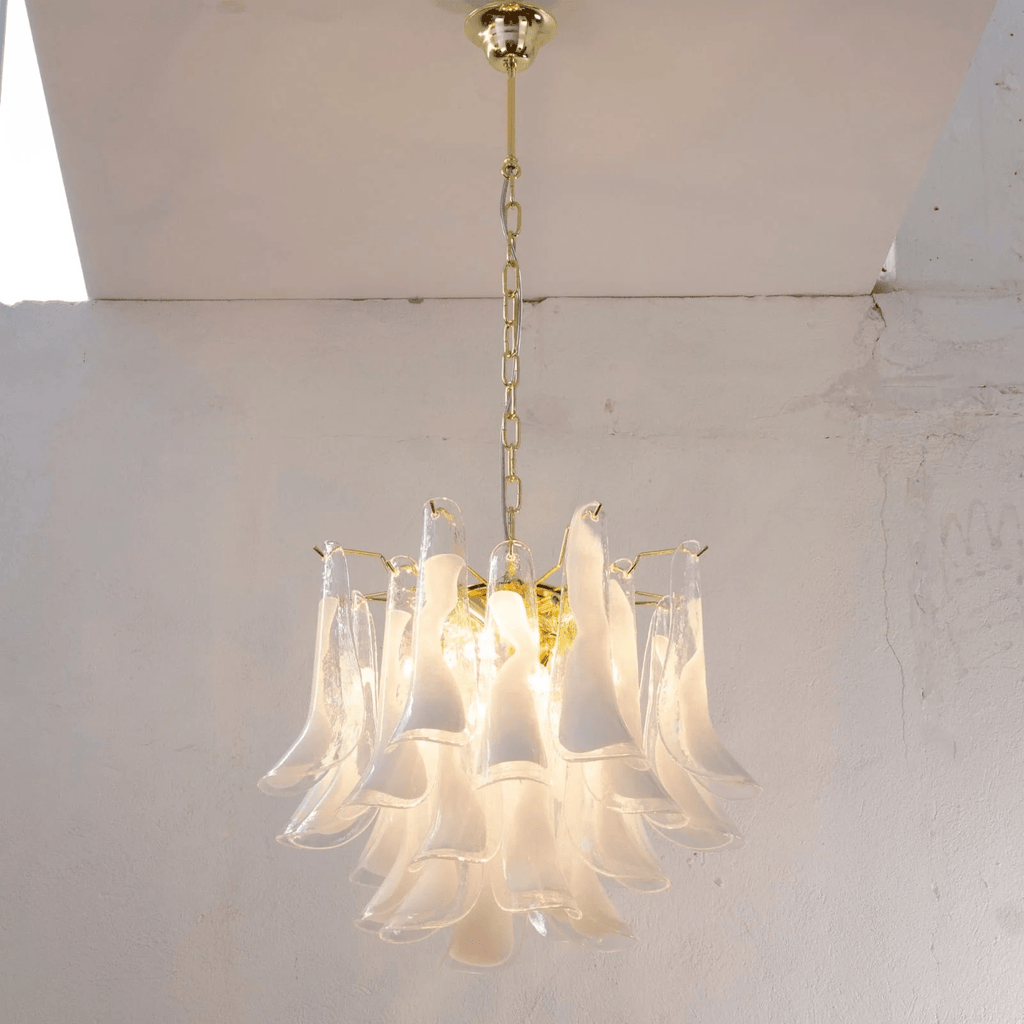 Murano Glass Tiered Chandelier — Chandelier | Maison Monashee — view 14