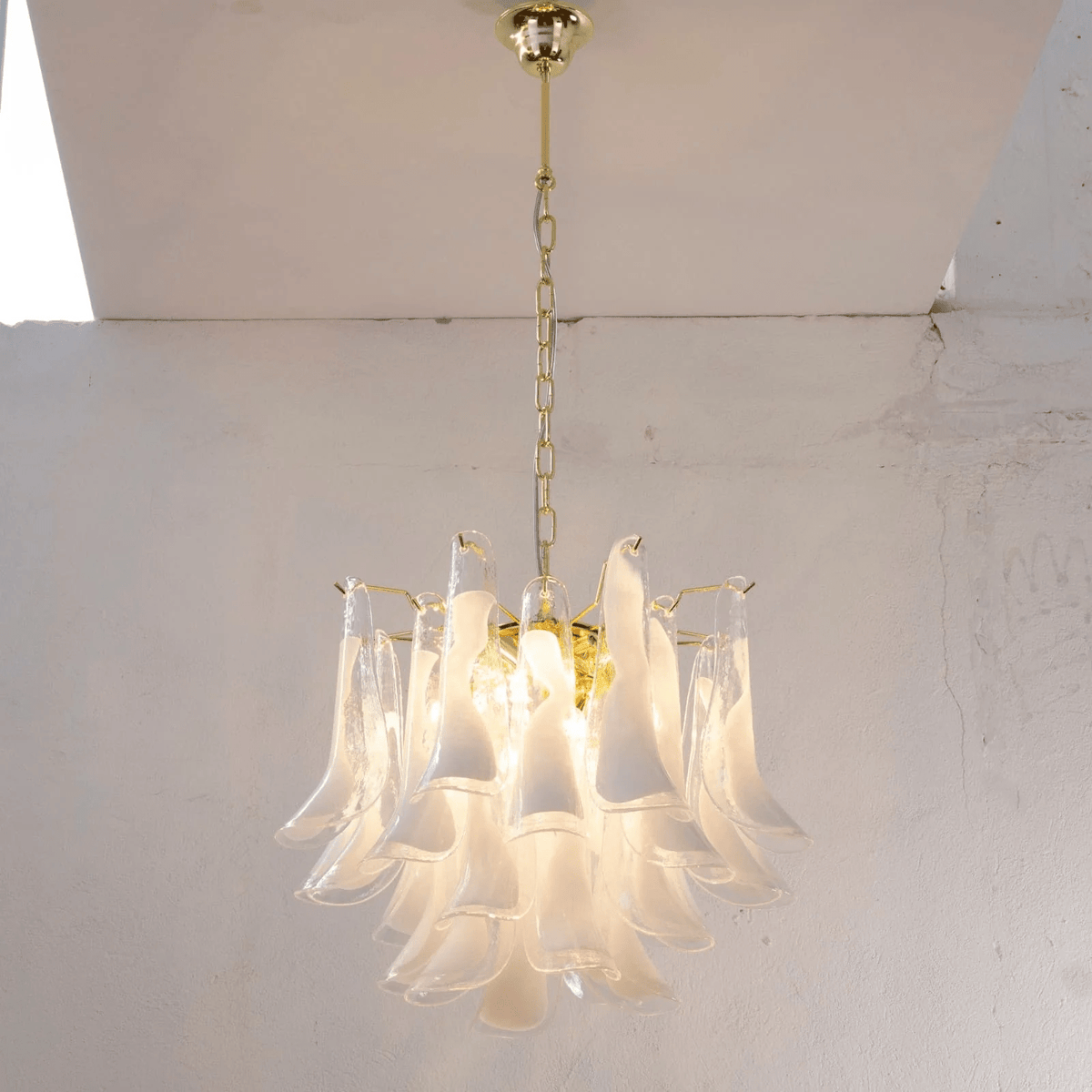 Murano Glass Tiered Chandelier — Chandelier | Maison Monashee — view 14