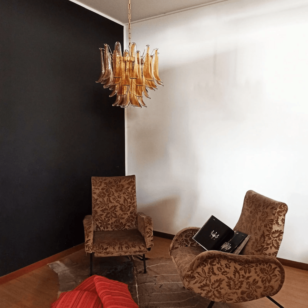 Murano Glass Tiered Chandelier — Chandelier | Maison Monashee — view 15