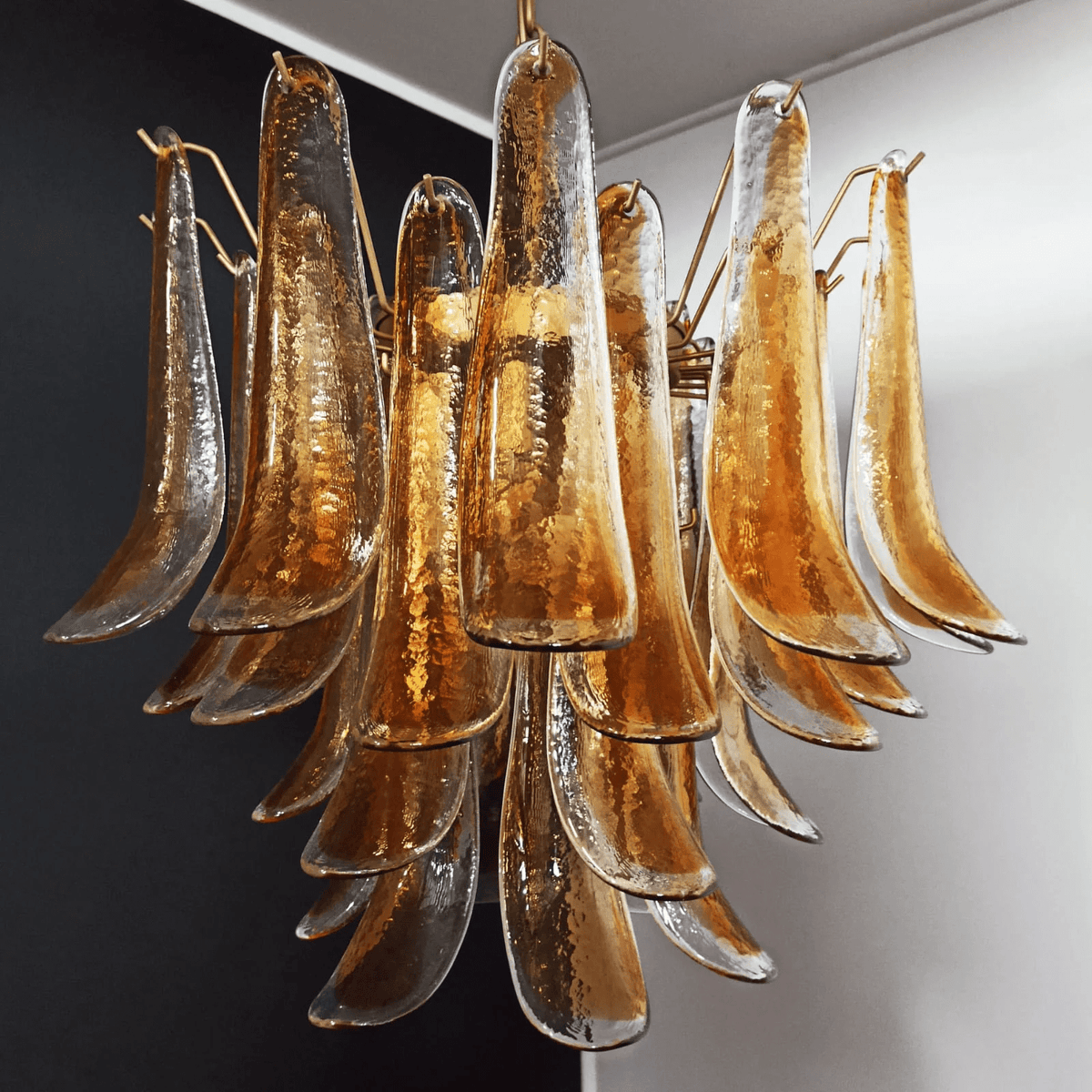 Murano Glass Tiered Chandelier — Chandelier | Maison Monashee — view 16