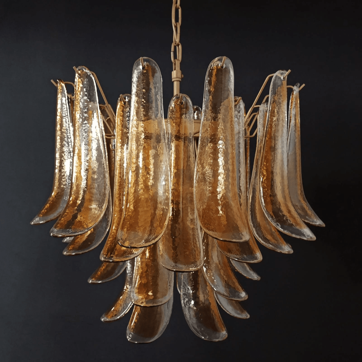 Murano Glass Tiered Chandelier — Chandelier | Maison Monashee — view 18
