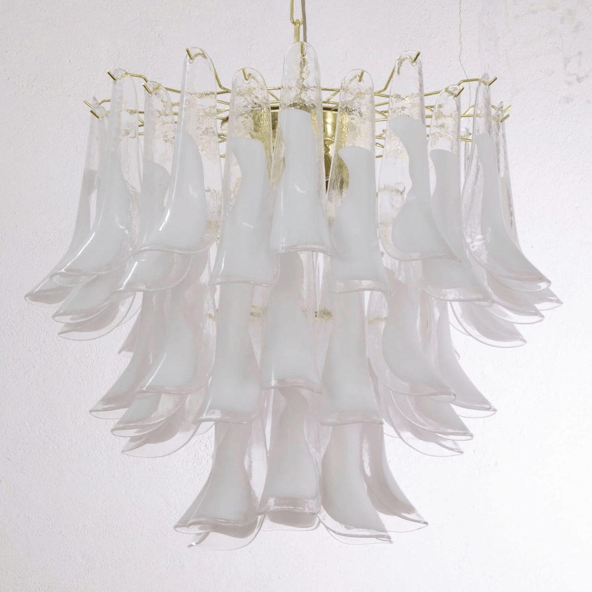 Murano Glass Tiered Chandelier — Chandelier | Maison Monashee — view 28