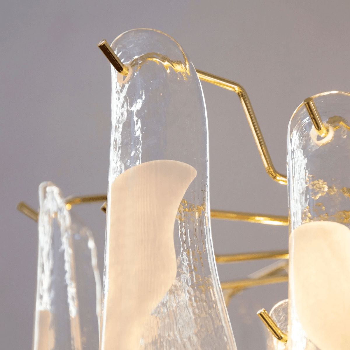 Murano Glass Tiered Chandelier — Chandelier | Maison Monashee — view 20