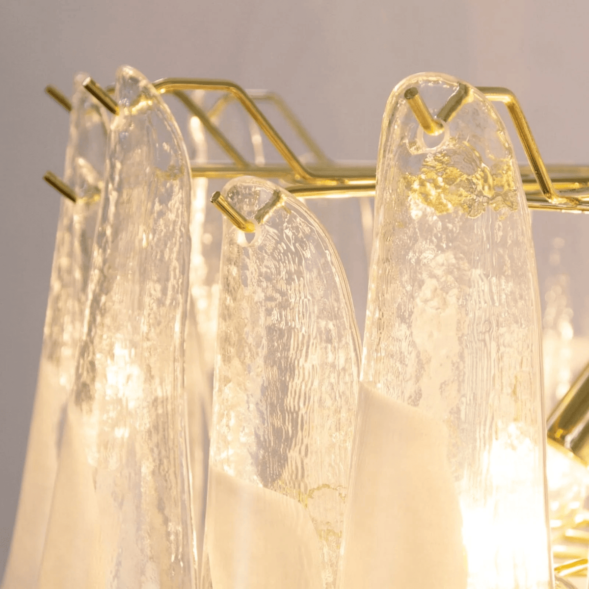 Murano Glass Tiered Chandelier — Chandelier | Maison Monashee — view 21