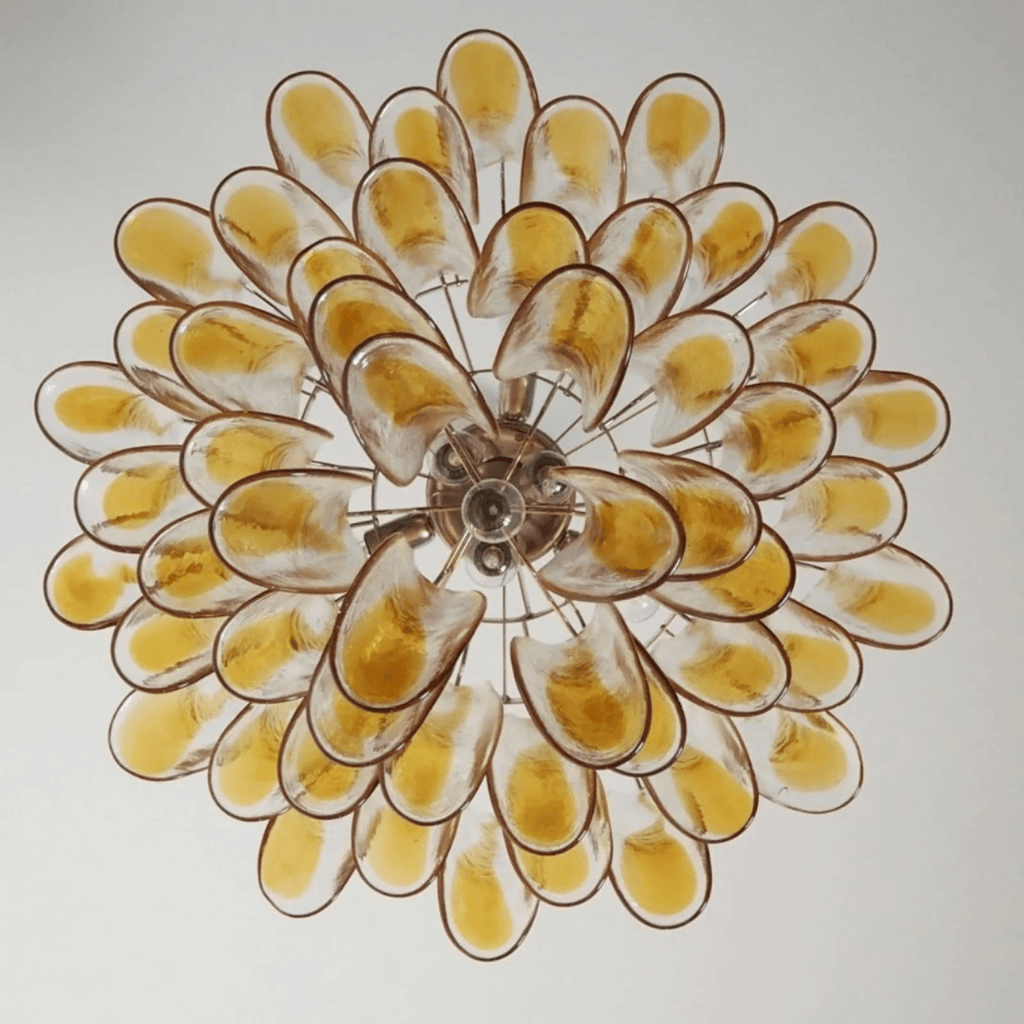 Murano Glass Tiered Chandelier — Chandelier | Maison Monashee — view 23