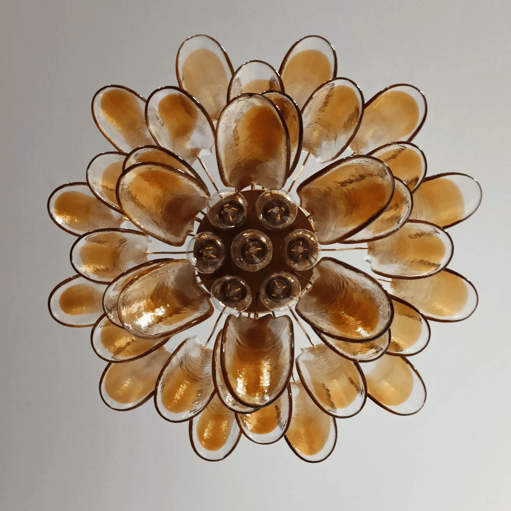 Murano Glass Tiered Chandelier — Chandelier | Maison Monashee — view 25
