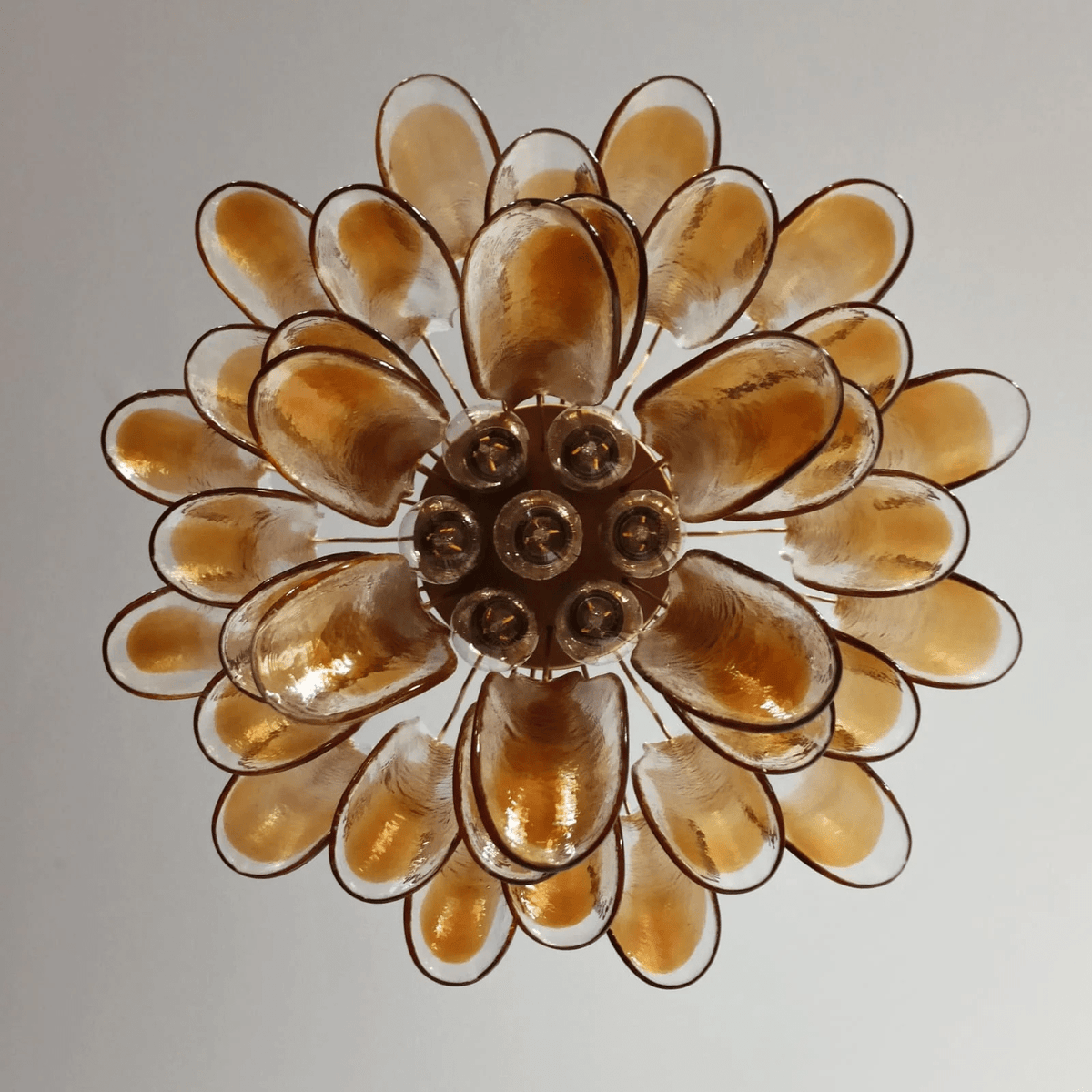 Murano Glass Tiered Chandelier — Chandelier | Maison Monashee — view 25