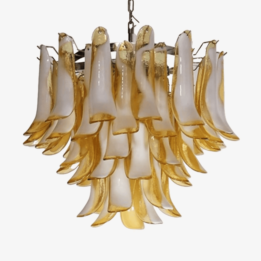 Murano Glass Tiered Chandelier — Chandelier | Maison Monashee — view 30